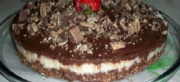 orta de Bis com Mousse de Chocolate