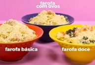 3 Receitas Rápidas de Farofa
