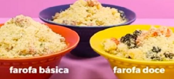 3 Receitas Rápidas de Farofa