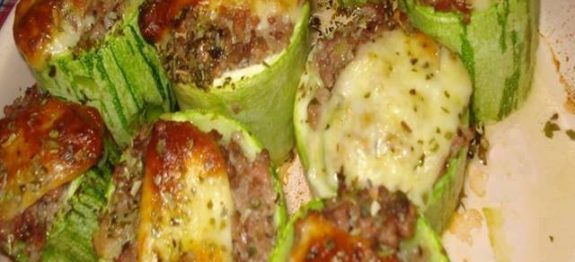 ABOBRINHA RECHEADA E ASSADA