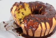 Bolo De Cenoura Com Gotas De Chocolate
