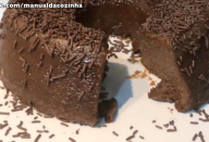 Pudim de Brigadeiro