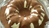 Manjar Com Calda De Chocolate
