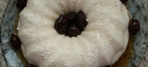 Manjar de Coco com Maria Mole