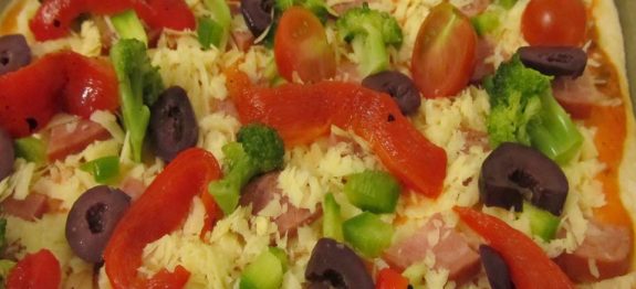 Massa especial para pizza