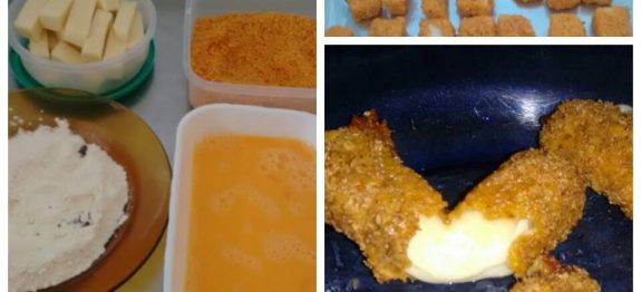 Palitos de Mussarela Crocantes