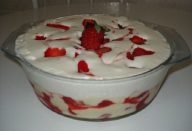 Pavê de Morango Simples