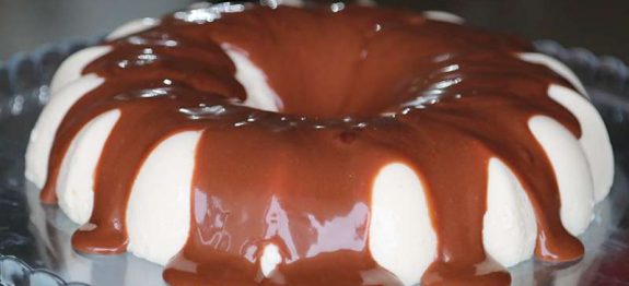 Pudim Gelado De Ninho Com Nutella