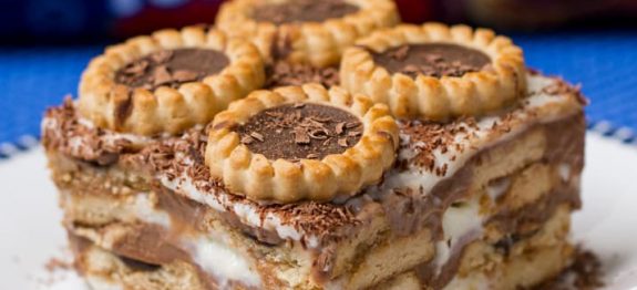 pavê de tortinhas Adria