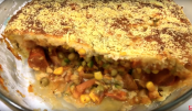 hot dog de forno
