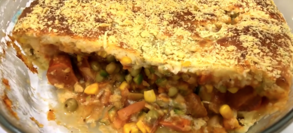 hot dog de forno