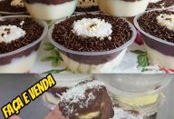 Pudim Prestígio de Potinho … DIVINO!