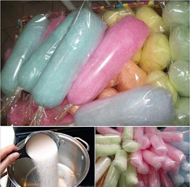 Como fazer algodão doce em casa sem máquina, no fogão - Veja a Receita: