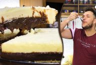 TORTA DE LEITE NINHO COM BRIGADEIRO