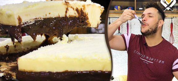 TORTA DE LEITE NINHO COM BRIGADEIRO