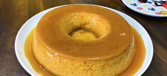 pudim de leite queimado