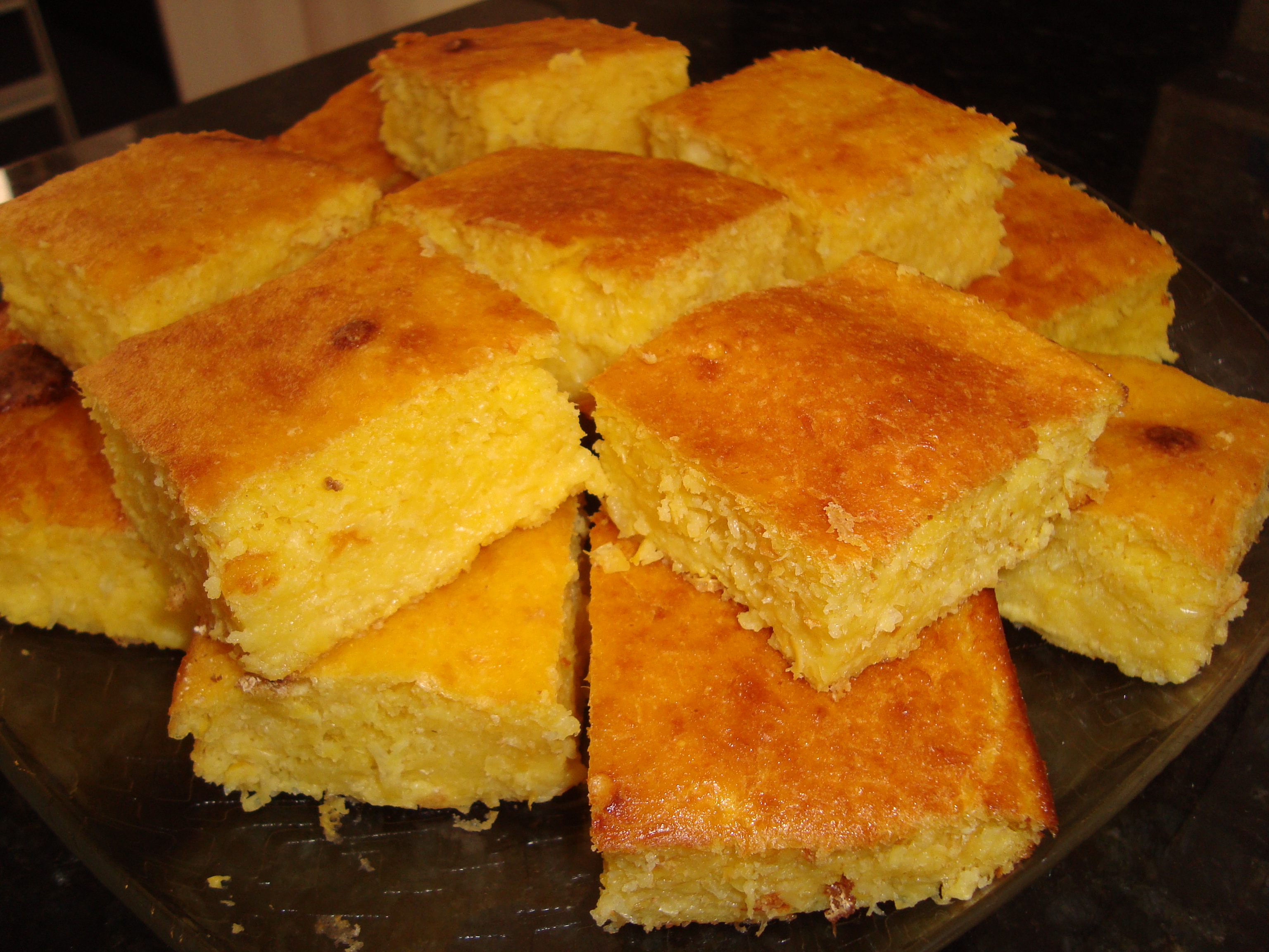 Кукурузный пирог Bolo de Pamonha smak