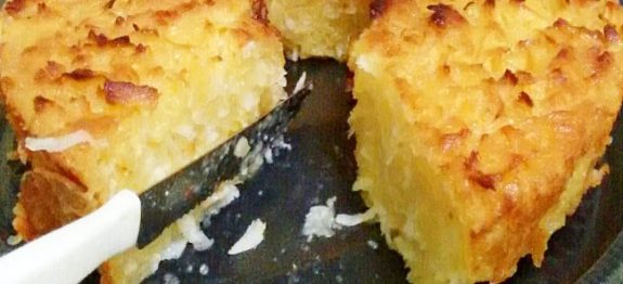 Bolo-de-Macaxeira-Ralada