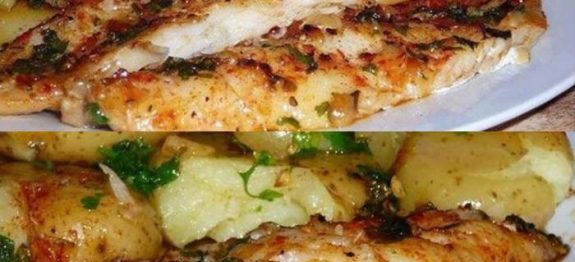 PEIXINHO NO FORNO COM BATATA