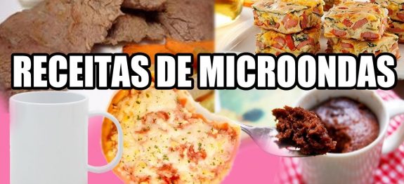 receitas microondas
