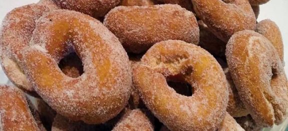 Rosquinha Frita de Leite Condensado