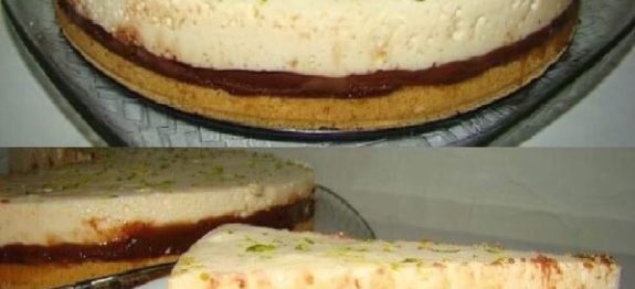 Torta de Limão com Chocolate