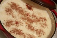 Arroz Doce com Leite Condensado