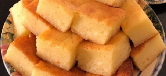 Bolo de Mandioca Cremoso