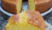 Bolo de Fubá na Batedeira