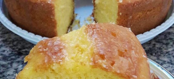 Bolo de Fubá na Batedeira