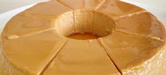 Pudim de Doce de Leite Que Não Vai ao Forno