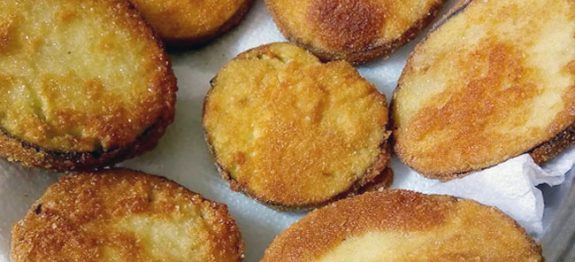 Berinjela Frita Sequinha
