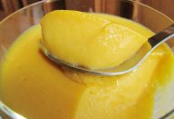 Mousse de Manga com Gelatina