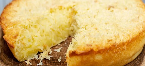 Bolo de Coco Cremoso