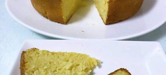 Bolo de Macaxeira Cozida