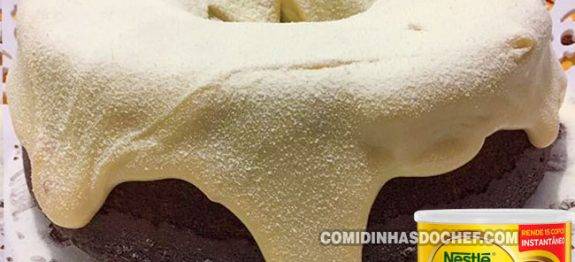 Calda de Leite Ninho para Bolo