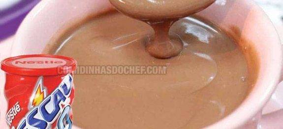 Chocolate Quente com Nescau