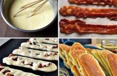PANQUECAS DE BACON