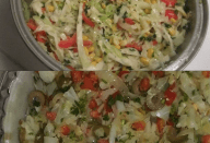 A SALADA DE REPOLHO CREMOSA DE 5 MINUTOS MAIS GOSTOSA QUE EU JÁ COMI NA VIDA!