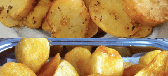 BATATA À DORÊ DE 5 MINUTOS! CROCANTINHA DELICIOSA QUE EU AMO!