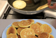 BOLINHOS COM MASSA DE PANQUECA, EU FIZ ESSA RECEITA E FIQUEI COMPLETAMENTE APAIXONADA! VEJA SÓ QUE FACILIDADE!