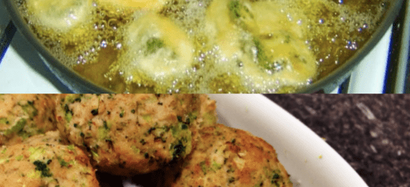 BOLINHOS DE BRÓCOLIS DE 5 MINUTOS! BATEU FOME E UMA VONTADE DE COMER MEUS BOLINHOS FAVORITOS!!!