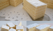 BOLO NEVE EM PEDAÇOS, ELE DESMANCHA NA BOCA E O SABOR FAZ VOCÊ SE SENTIR NO PARAÍSO!
