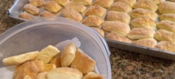 Bolacha de sal amonico