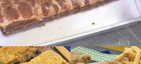 COSTELINHA RECHEADA DA ANA MARIA BRAGA, A MELHOR COISA QUE EU JÁ COMI NA VIDA! SENSACIONAL!