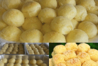 MINHA VÓ SEMPRE FEZ ESSE PÃOZINHO E QUANDO EU ERA CRIANÇA CHAMAVA DE “BOLINHA DE OURO” POR SER AMARELINHO.ATÉ HOJE EU AMO! ELE DERRETE NA BOCA E TEM UM SABOR TÃO MARAVILHOSO QUE NEM SEI EXPLICAR!