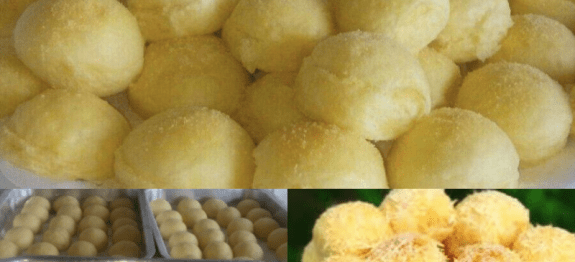 MINHA VÓ SEMPRE FEZ ESSE PÃOZINHO E QUANDO EU ERA CRIANÇA CHAMAVA DE “BOLINHA DE OURO” POR SER AMARELINHO.ATÉ HOJE EU AMO! ELE DERRETE NA BOCA E TEM UM SABOR TÃO MARAVILHOSO QUE NEM SEI EXPLICAR!