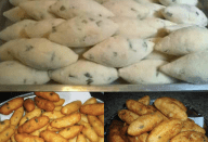 PARA TUDO E ANOTA A RECEITA DESSE BOLINHO QUE É SIMPLESMENTE DIVINO! DE COMER REZANDO!!! TÃO FÁCIL E TÃO DELICIOSO…