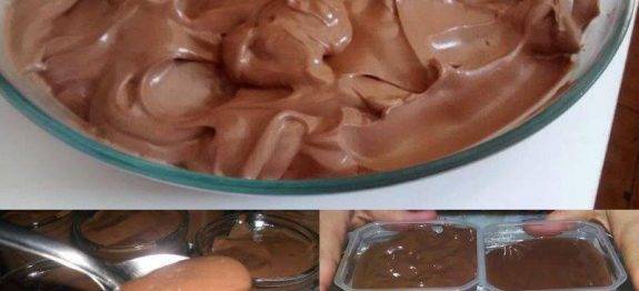 SOBREMESA RÁPIDA DE CHOCOLATE COM 3 INGREDIENTES, ESSA É PARA AQUELE MOMENTO “XÔ, LARICA!”