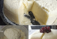 TORTA ALGODÃO DERRETIDO… A TORTA DE CORTE MAIS DELICIOSA DA FACE DA TERRA!